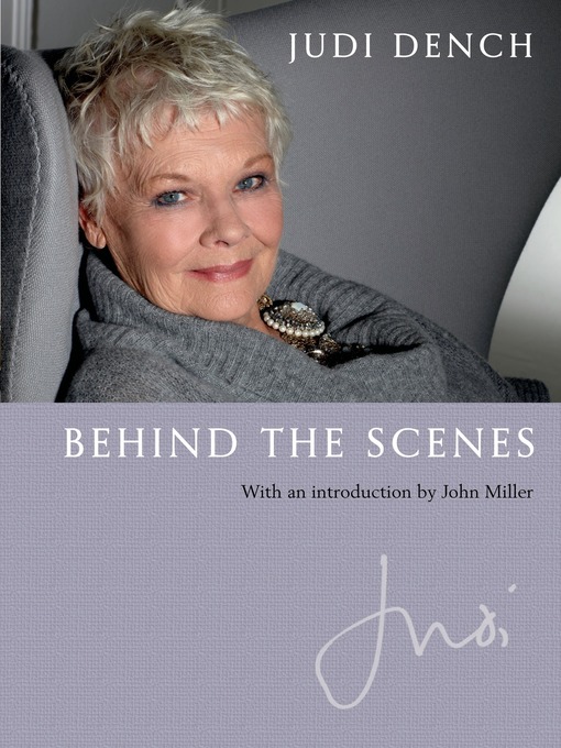 Title details for Behind the Scenes by Judi Dench - Wait list